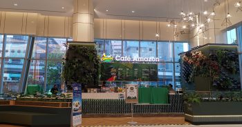 Cafe Amezon at Spring Tower Now open