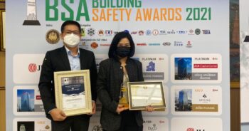 Spring Tower wins “Gold” BSA Building Safety Award 2021 Organized by the Building Inspectors Association of Thailand.