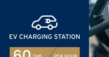 Spring Tower now offers an EV Charging Station for your convenience!